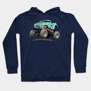 Cartoon monster truck Hoodie